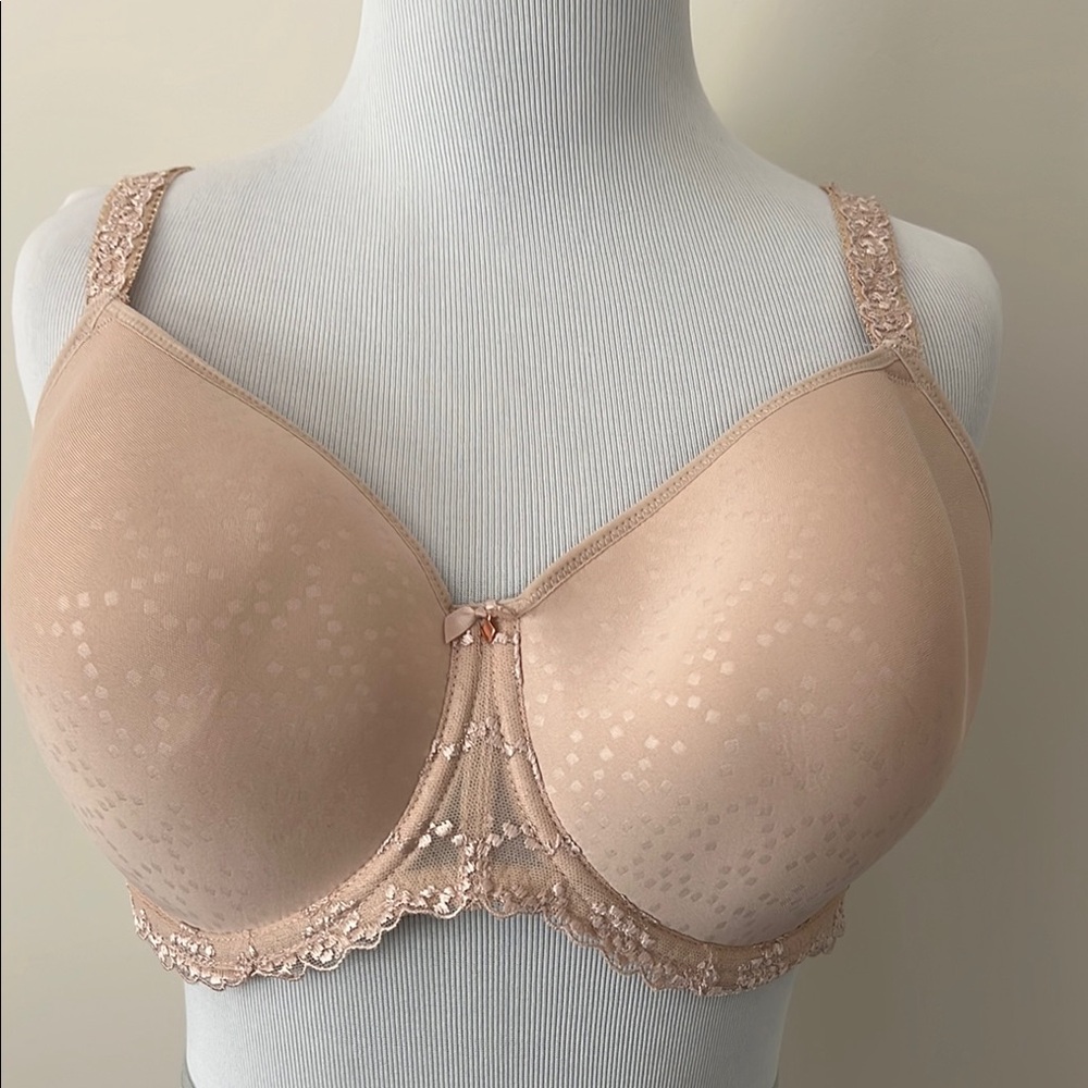 Fantasie Tan Full Coverage Bra with Lace Trim